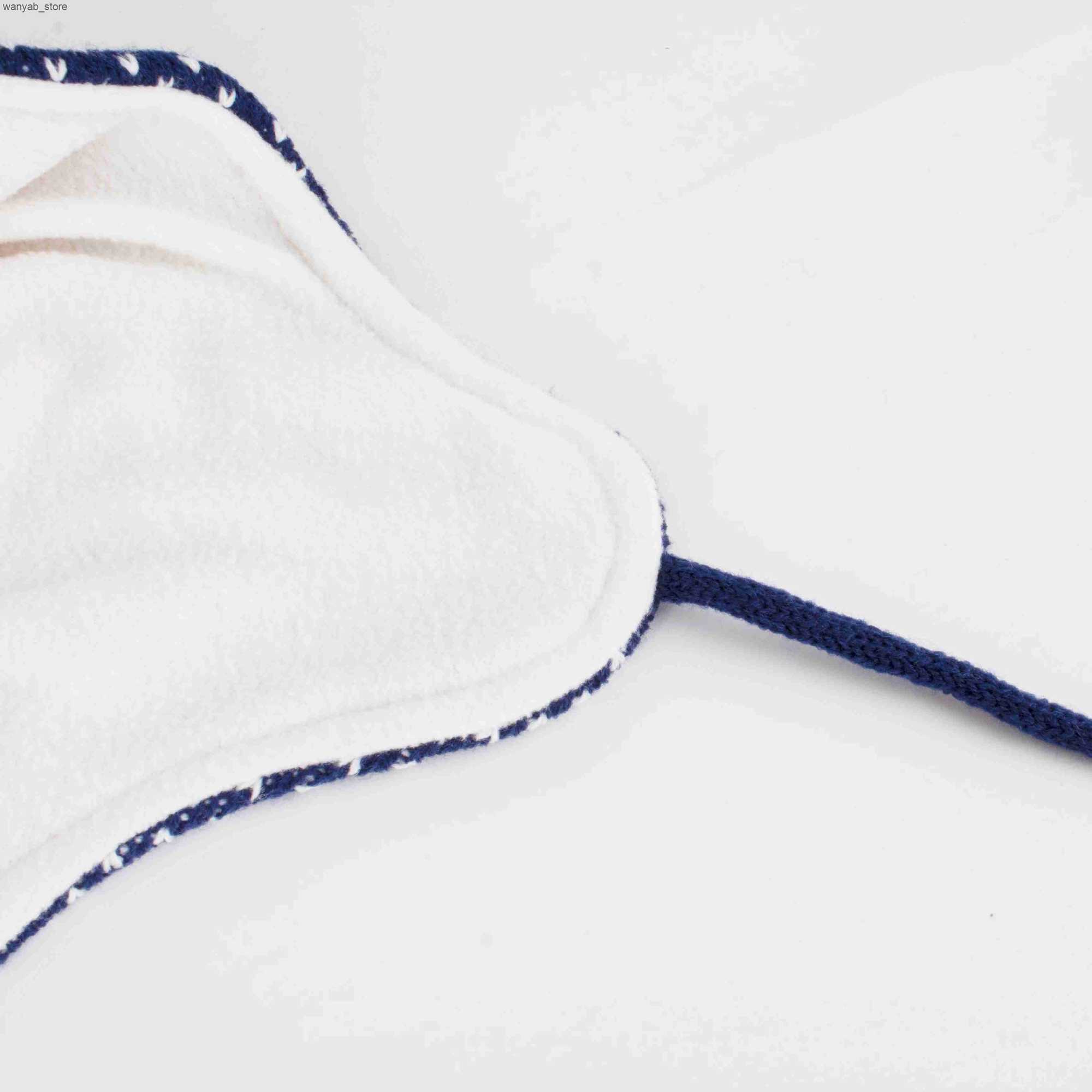 Cloches Connectyle Preschool Baby Boys and Girls Winter Skull Hat Deer Jacquard Childrens Earrings Thick Warm Knitted Wool Hat L240910