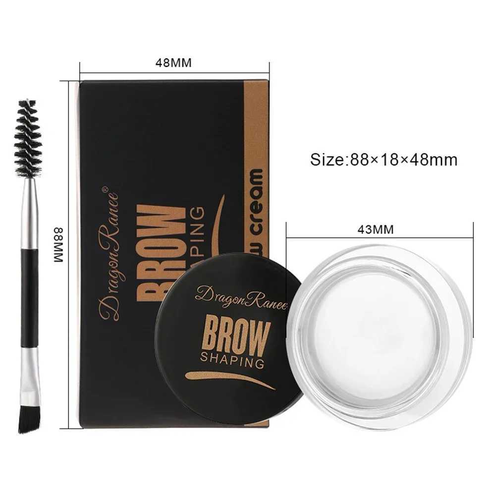 Multi functional eyeliner brush with wild eyeliner cream concealer square eyeliner brush female eyeliner gel makeup brushW241205