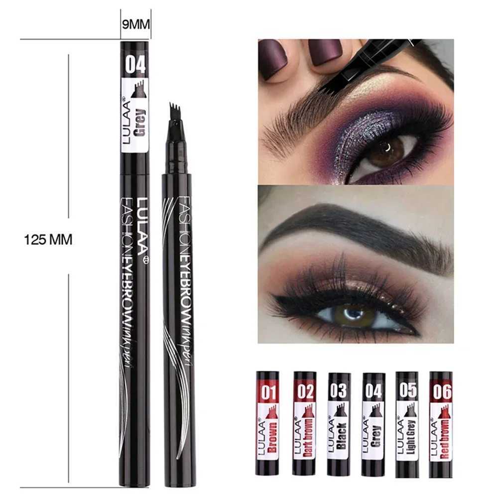 Professional liquid eyebrow pencil waterproof long-lasting sweat quick drying pointed eyebrows tattoos womens makeup W241205
