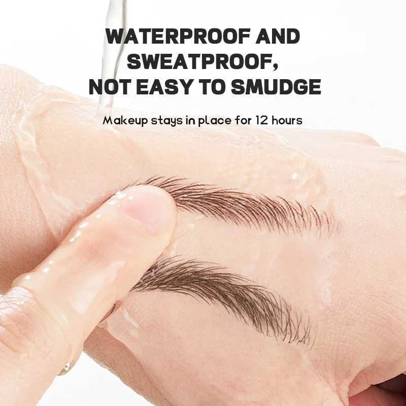 Liquid eyeliner waterproof eyeliner 0.05MM ultra-thin head eyeliner black brown waterproof eyeliner W241205