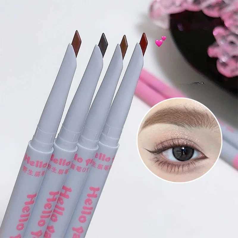 2-inch Eyebrow Pencil Professional Womens Makeup 4-color Waterproof Eyebrow Tattoo Brush Durable Eyebrow Pen W241205