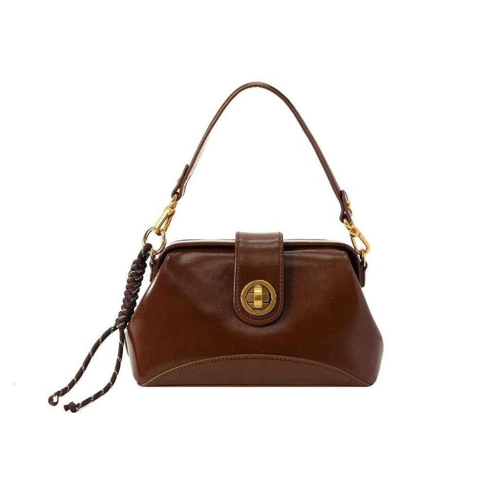 Handbag Woman shoulder Comparable Bean Light Luxury Modern Photo Square for Women New Autumn/Winter Handheld Single Cross Shoulder Small Bag