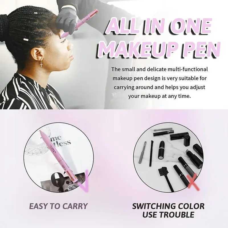 4-inch cosmetic pen Highlighter eyeliner LipLiner waterproof multi-functional cosmetic pen suitable for girls travel gifts W241205
