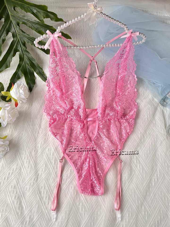 Sexy Lingerie Woman Lace Transparent Underwear Brief Sets Delicate Bra Panties Erotic Sets Lingerie Set Erotic UnderwearXJ241205