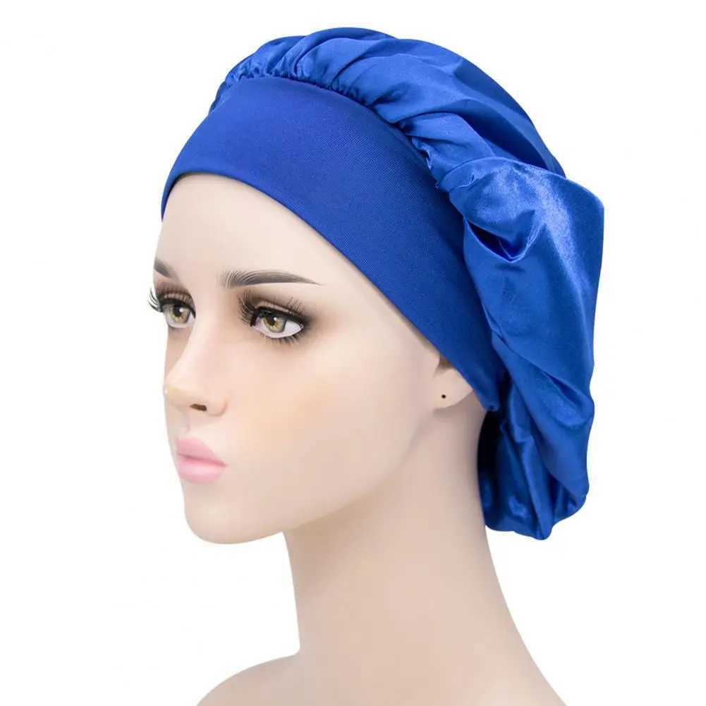 Womens Shower Hat Satin Sleep Hat Bathroom Shower Hat Sleeping Hat Night Sleep C Hair Care Bonnet Night C Hair Bonnet HatXJ241205