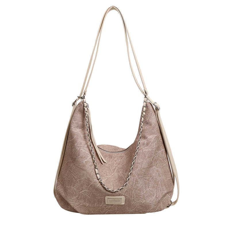 Hobo Bag Women Fashion Large Capacity Shoulder Crossbody Bag High End Casual Tote 241205