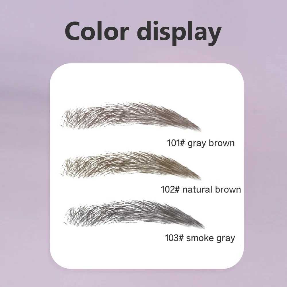 Biya liquid eyebrow pencil thin tip durable suitable for beginners transparent eyebrows W241205