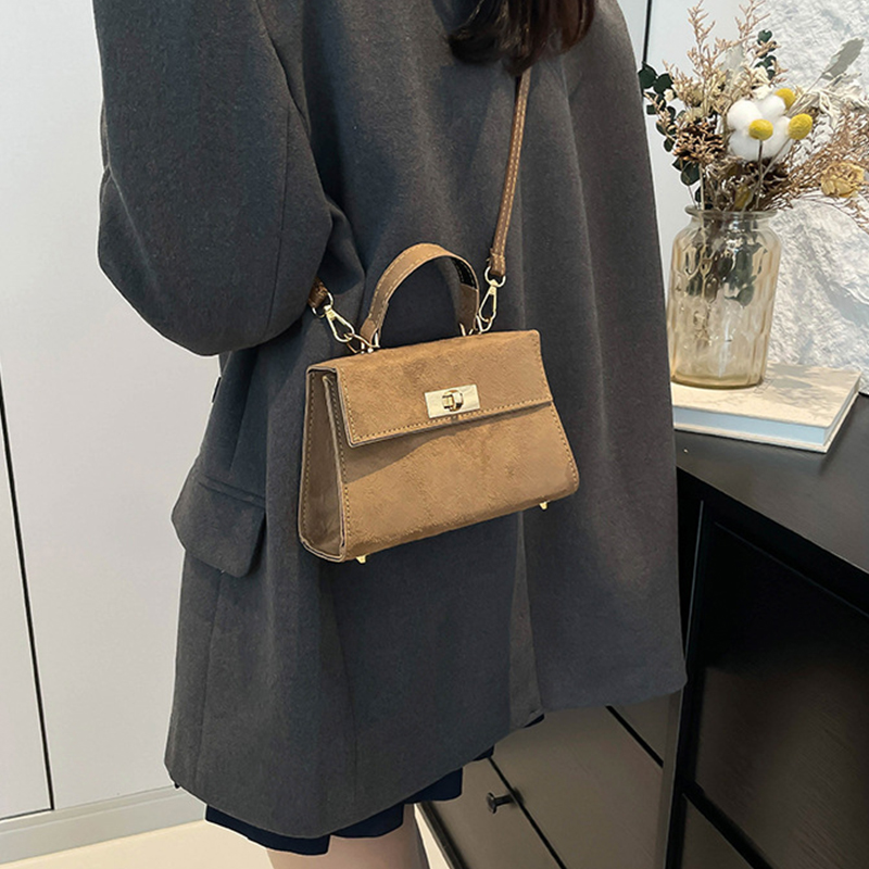 Suede Shoulder Bags For Women Crossbags Bag Women Tote Bag Work Purses Crescent Bag Suede Handbag Travel Winter Fall Stylish Small Square Bag