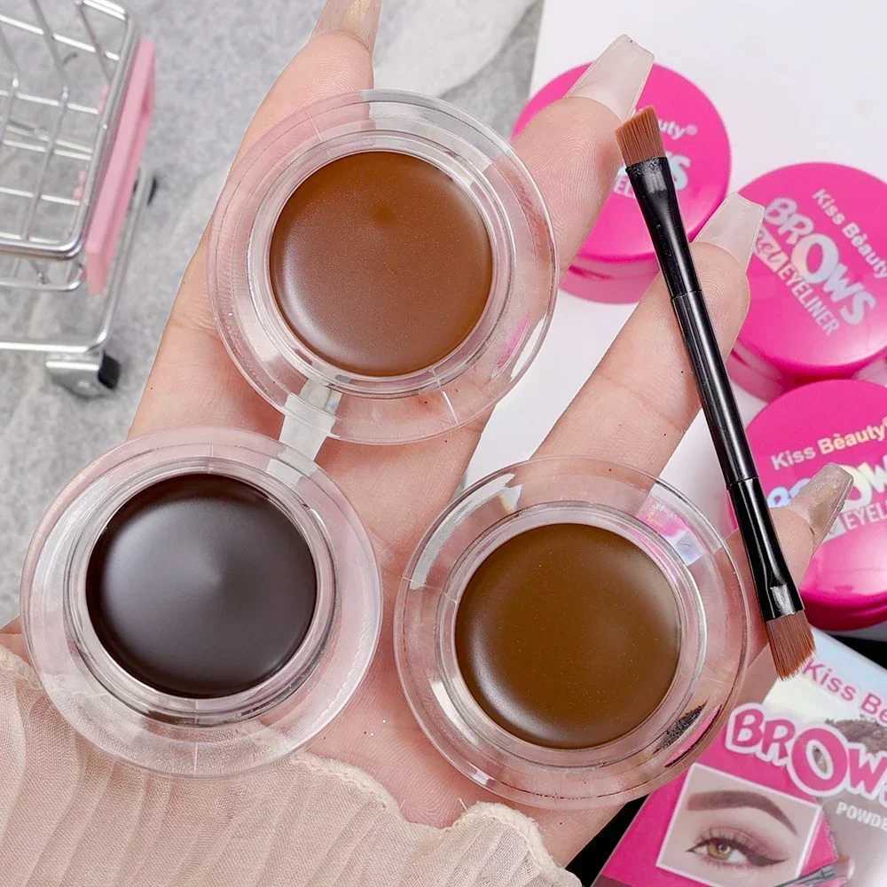 2 inch eyeliner gel fast drying durable eyeliner cream eyeliner makeup with brush waterproof eyeliner enhancer cosmetics W241205