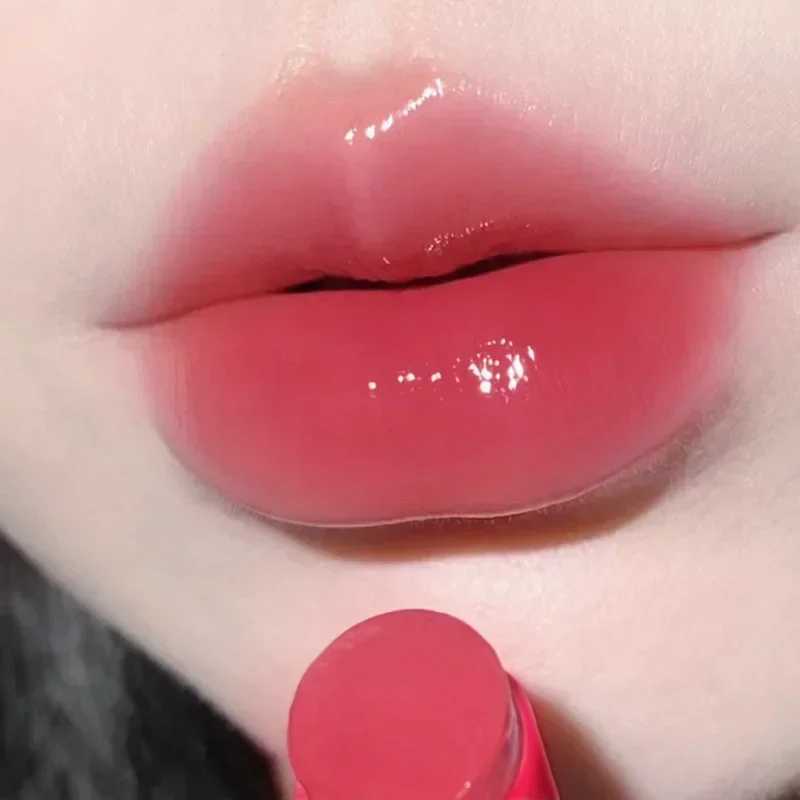 8 Colors Jelly Lipstick Moisturizing Mirror Water Light Solid Lip Gloss Glass Tea Red Brown Lip Glaze Tint Makeup Cosmetics NewXJ241205