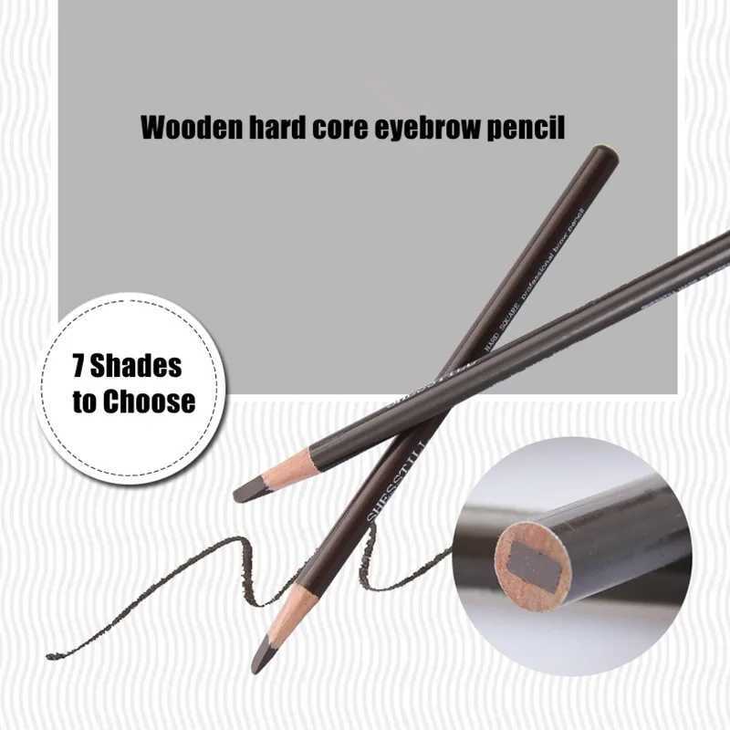 SHESTILL hard bead eyeliner pen waterproof natural eyeliner enhancer pencil permanent eyebrow makeup paint W241205