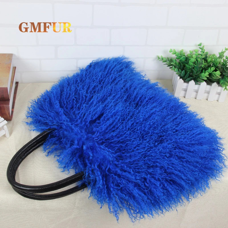 Handbag Winter Womens Wool Handbag Fashionable Soft and Warm Fur Shoulder Bag Normal Size Womens Bag 241205