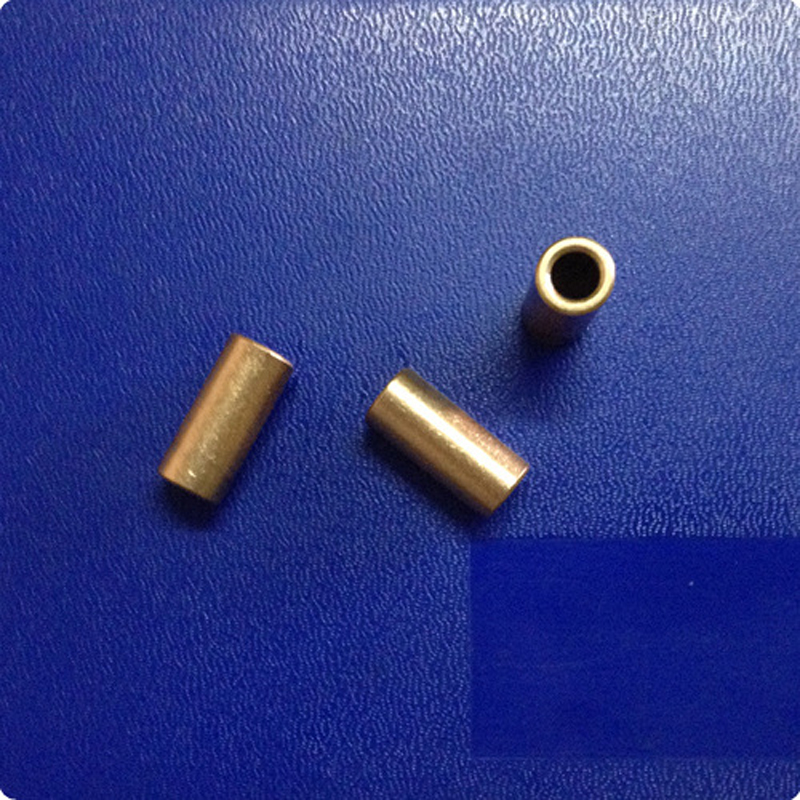 Powder Metallurgy Brass Base Oil Lubrication Bearing, ID 5mm OD 8mm H 16mm