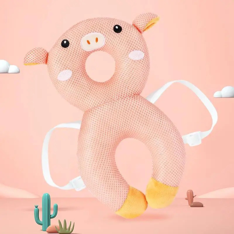 Toddler Baby Head Protector Safety Pad Cushion Prevent Injured Angel Bee Cartoon Security Pillows Protection Pillow for Kids 241204