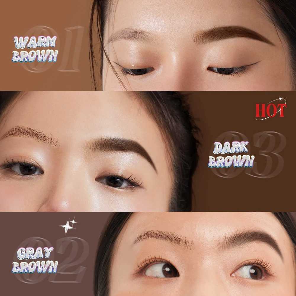 BANXEER Eyebrow Pomade Cream 4-color natural waterproof durable high tone eye shadow with brush makeupW241205