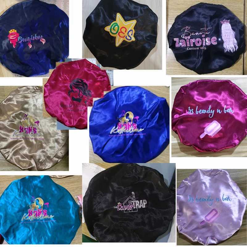 Long Satin Bonnet Sleep C Adjustable Buckle Hair Care Head Cover Bonnet Soft Elastic Satin Night Sleep C For Women Silk CXJ241205