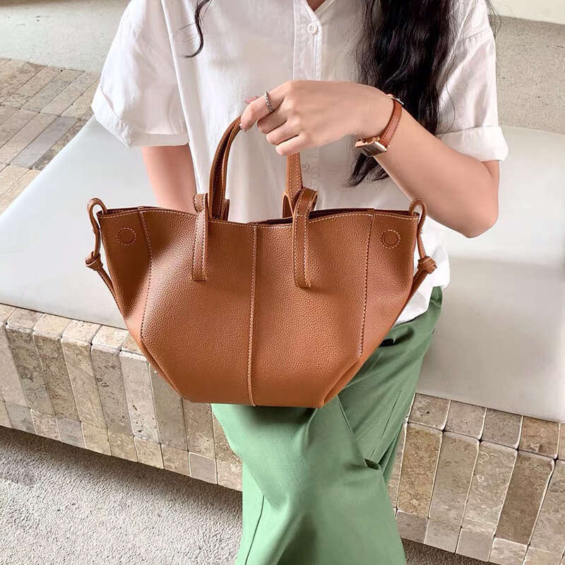 Trendy Work Bags Faux Leather Tote Shopper For Women Large Handbag Purse Fall Shoulder Bag With Magnetic Closure