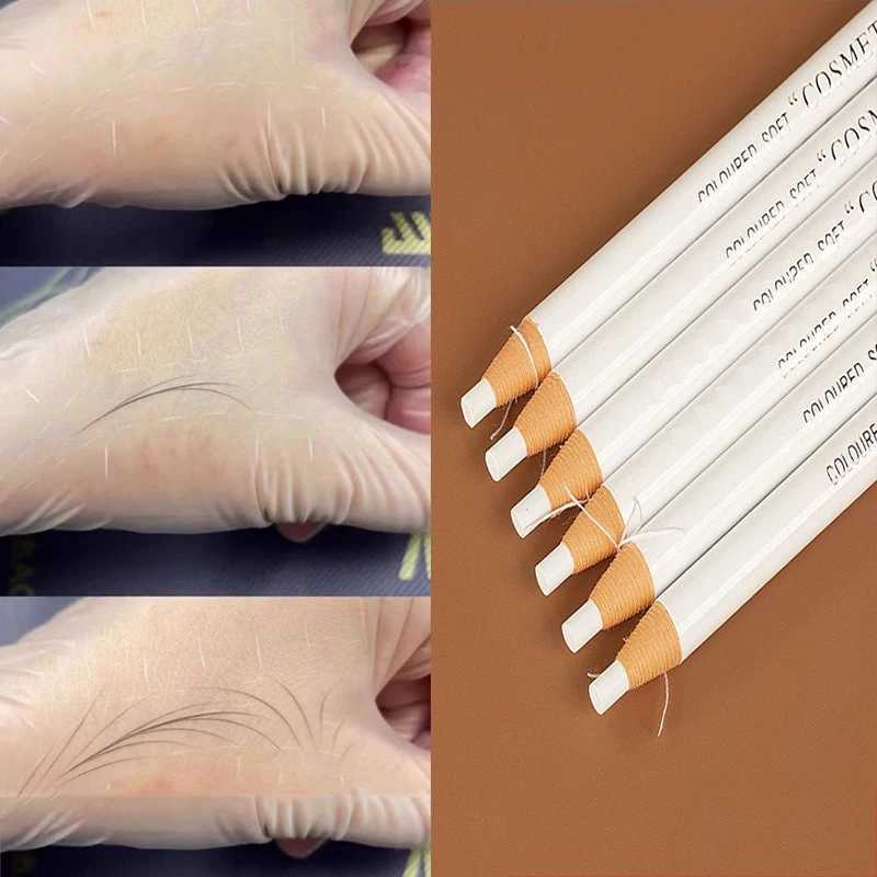 Eyebrow Tattoo Miniature Eyebrow Pencil Womens Makeup Cosmetics Eyebrow Skin Drawing Pencil Professional Design Wholesale W241205