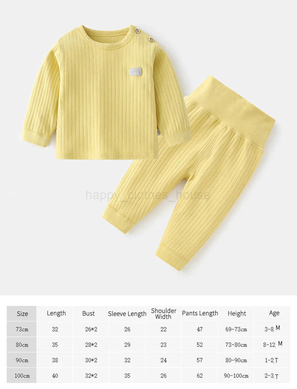 Autumn Winter Thermal Underwear Suit Baby Clothing Sets Boys Girls Pajama Sets Baby Warm Sleepwear Candy Colors Kids ClothesXJ241205
