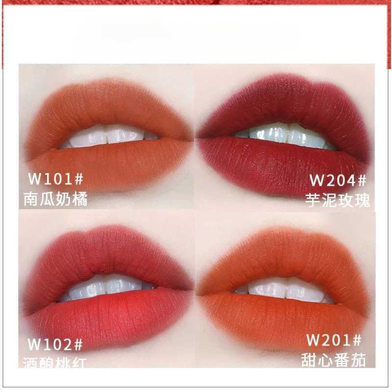 Velvet Orange Lipstick Brighten Skin Matte Lipsticks Waterproof Long Lasting Lip Stick Lip Tint Women Korean Cosmetic Lip GlazeXJ241205