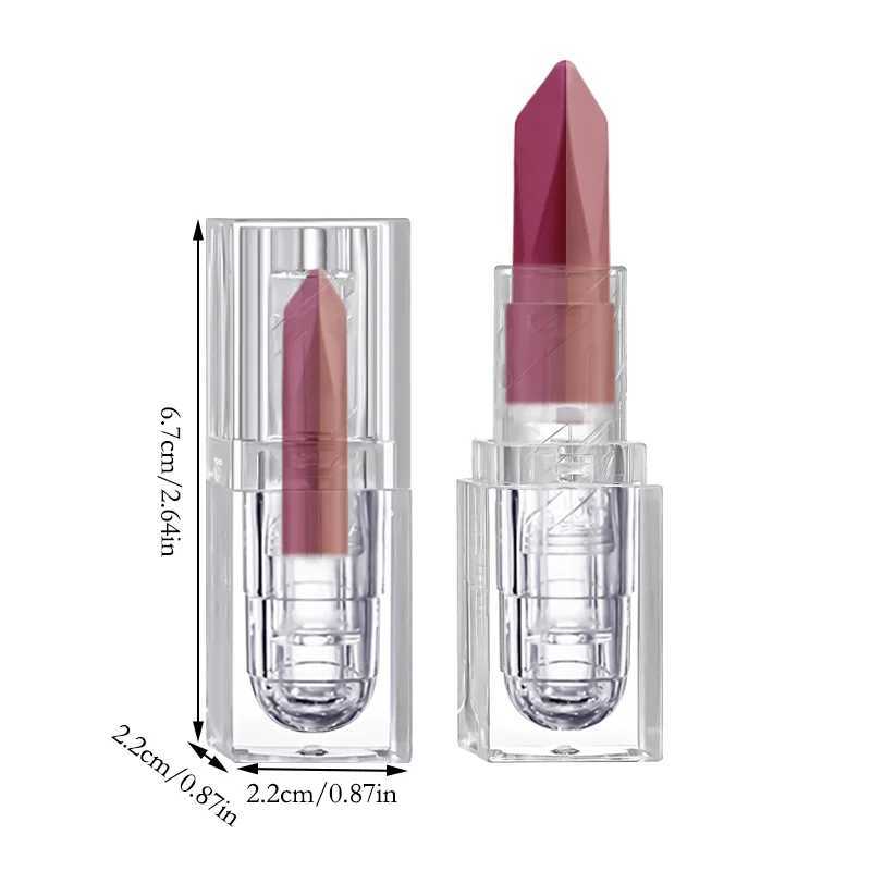 2 In 1 Lip Liner LipstickTapered Sharp End Long-Lasting Waterproof LiplinerMatte Brown Velvet Lip Combo Pencil CosmeticsXJ241205