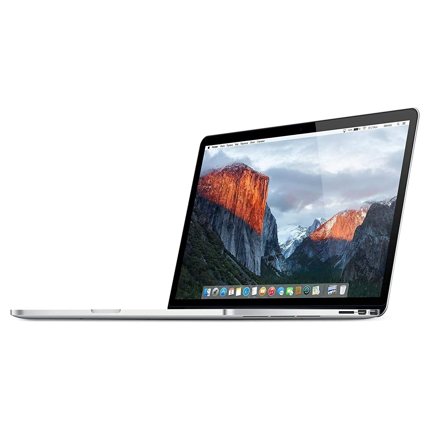 Apple MacBook Pro with intel I7 15-inch Retina, 16GB RAM, 512GB SSD 95% New Silver