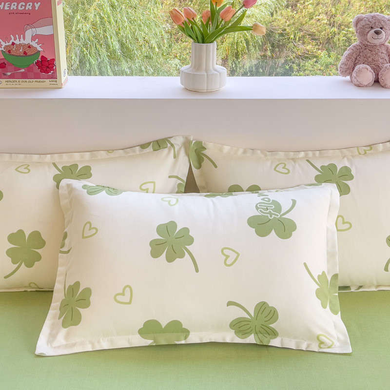 Pure Cotton Thickened and Ground Small Fresh Duvet Cover