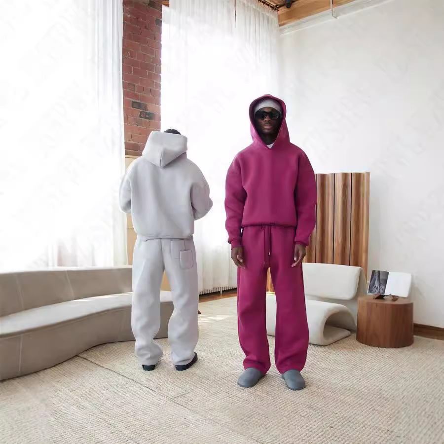 Solid Color Hoodie Y2K Hooded Long Sleeved Pullover Top Punk Street Retro Kpop Hip-hop Clothes Women Men Clothing Sweatpants R241205