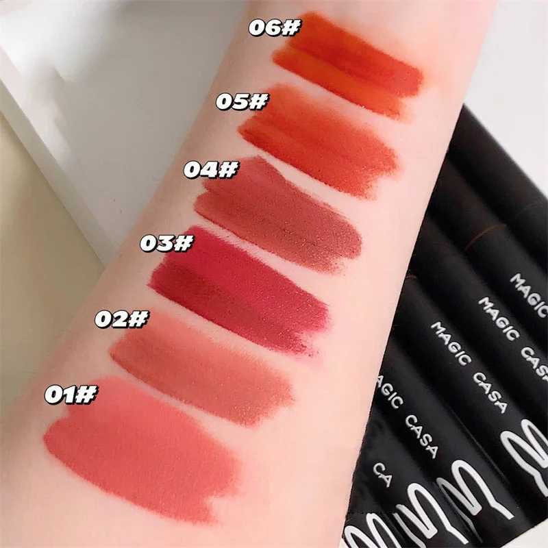 3pc/pack Nude Lip Stick Set Matte Lipstick Black Velvet Lip Tint Waterproof Sexy Red Liquid Lipglaze Lips Beauty Makeup CosmeticXJ241205