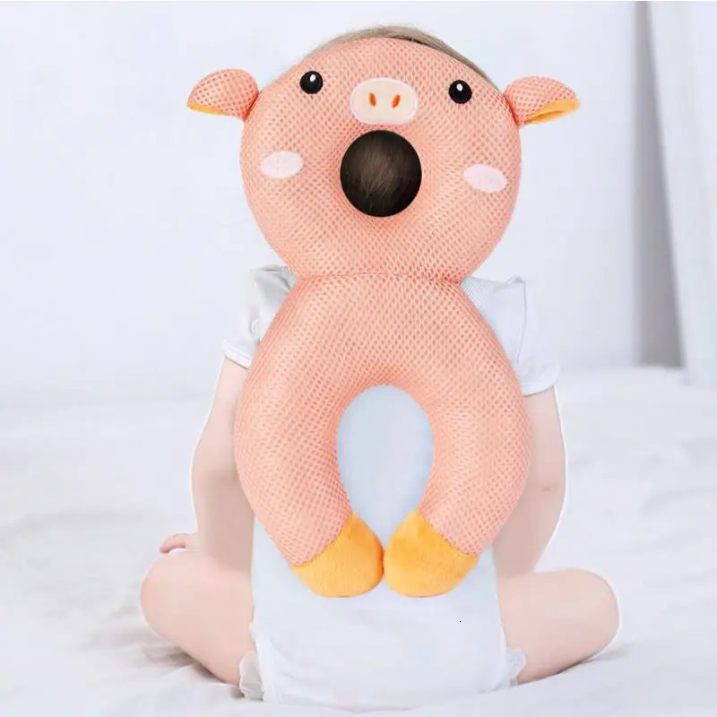 Toddler Baby Head Protector Safety Pad Cushion Prevent Injured Angel Bee Cartoon Security Pillows Protection Pillow for Kids 241204