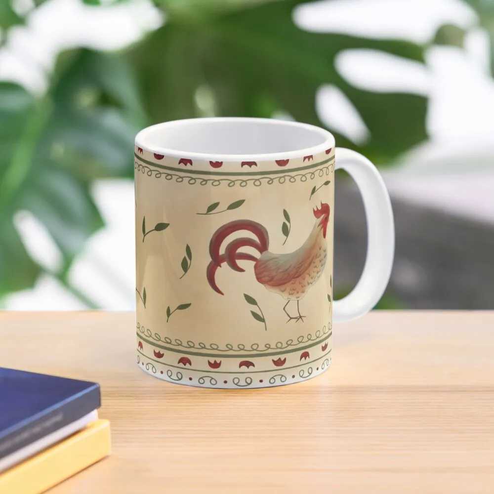 Rooster Mug from the Gallaghers Kitchen Cupboard Coffee Mug Cups For Coffee Cups And Mugs Travel Coffee Mug Ceramic MugXJ241205
