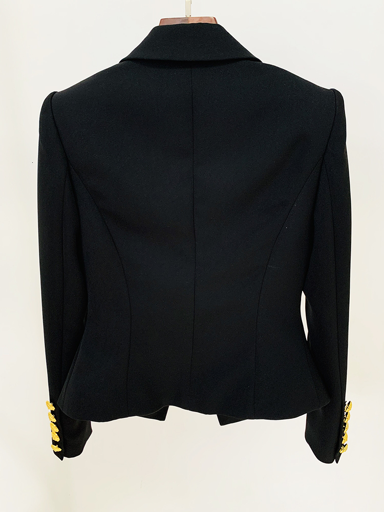 Newest Designer Fashion Jacket Women's Slim Fitting Single Button Lapel Blazer 3 Colors