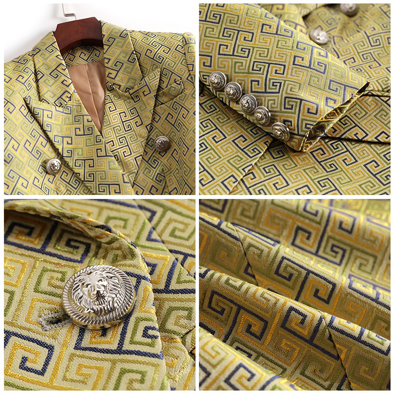 Vintage Mock Coat Slim Long Sleeve Fashion OL Commuter Women's Suit Elegant High Quality Formal Dress Autumn/Winter