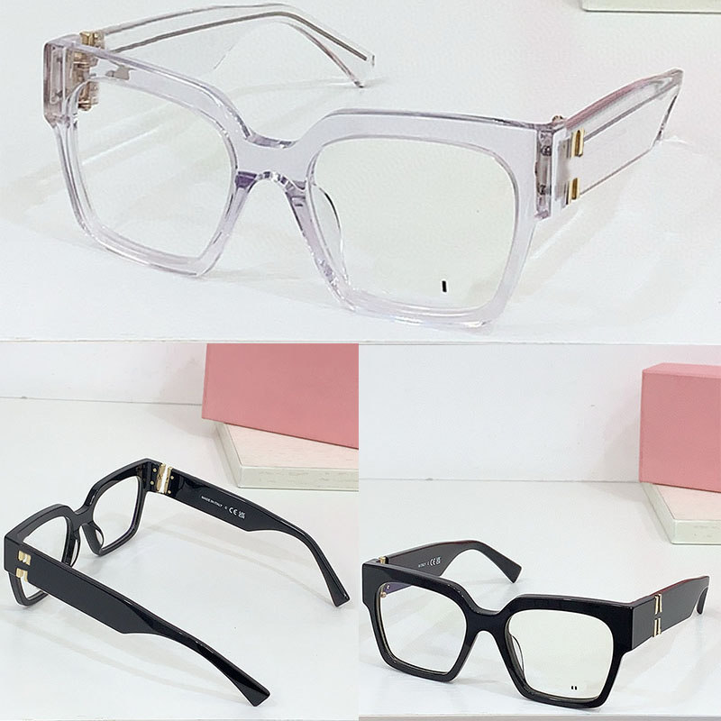 Designer Rectangle Sunglasses Classic Optical Transparent Glasses MU 04UY Fashion Camouflage Frame Intellectual Elegant Female Style Acetate Glasses