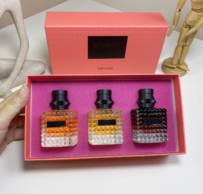 5A Women men perfume Set 30ml *3 perfume Set 15ml*3 Boutique Mini perfume Set French Love Set Christmas Gift Box Women Charming Designer perfume