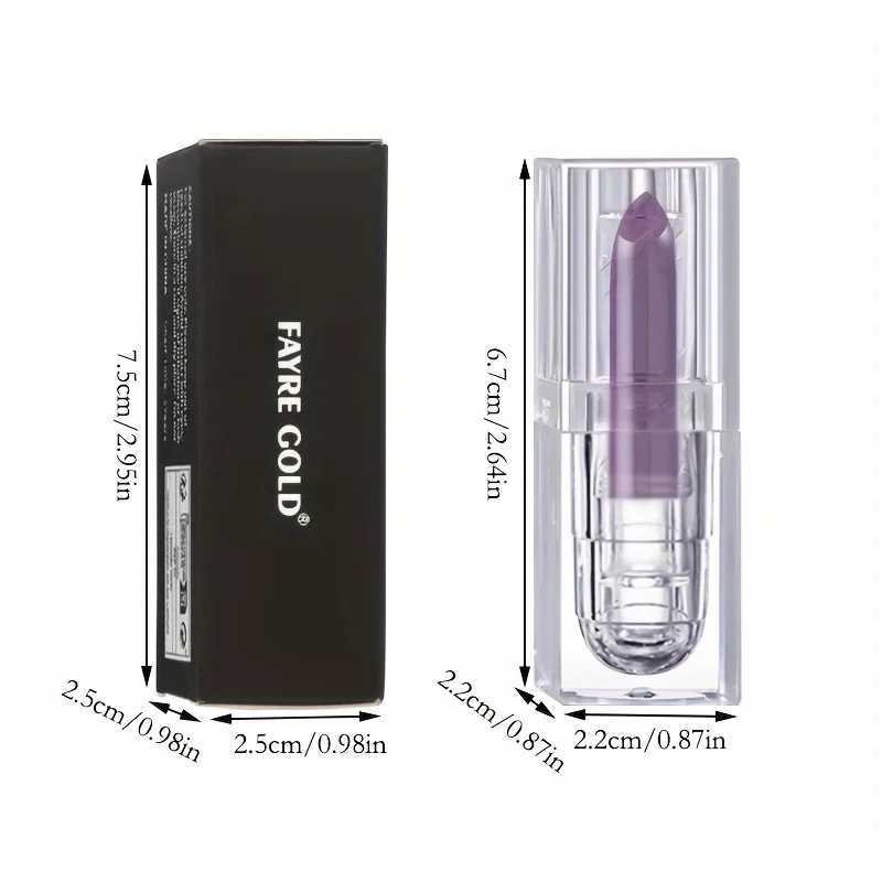 Matte Purple Lip Gloss Moisturizing Matte Glamor Non-stick Cup High Pigmented Lipsticks For Cosplay Party Makeup CosmeticsXJ241205