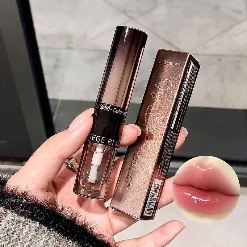 Double Head Matte Lipstick Tint Velvet Lip Gloss Sexy Red Waterproof Transparent Lip Oil Lasting Color Korean Makeup CosmeticsXJ241205