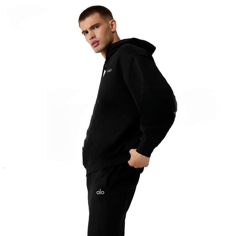 Men's and women's casual hoodie set, long sleeved loose hooded sweatshirt and long pants, autumn new women's fashion two-piece set