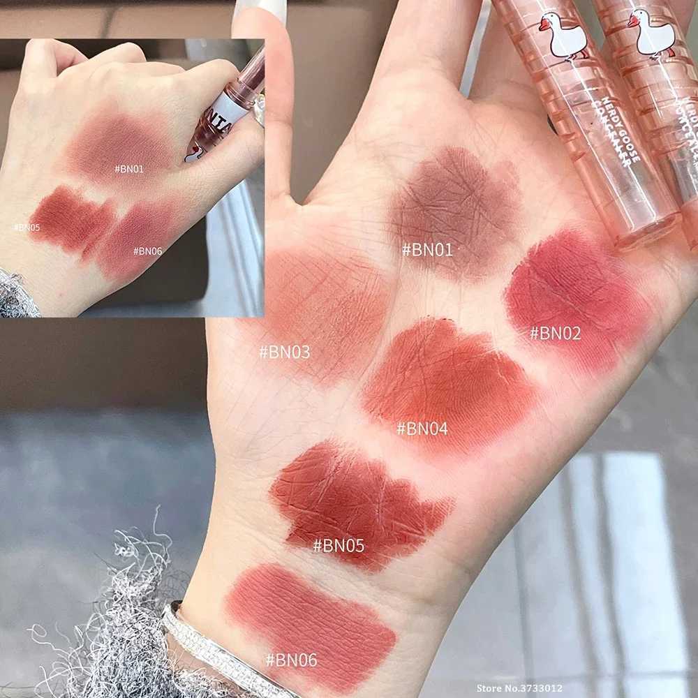 Smoothing Lipstick Pencil Nude Red Matte Solid Lip Gloss Highly Pigmented Lip Pen Longwear Lip Tinted Balm Cream CosmeticXJ241205