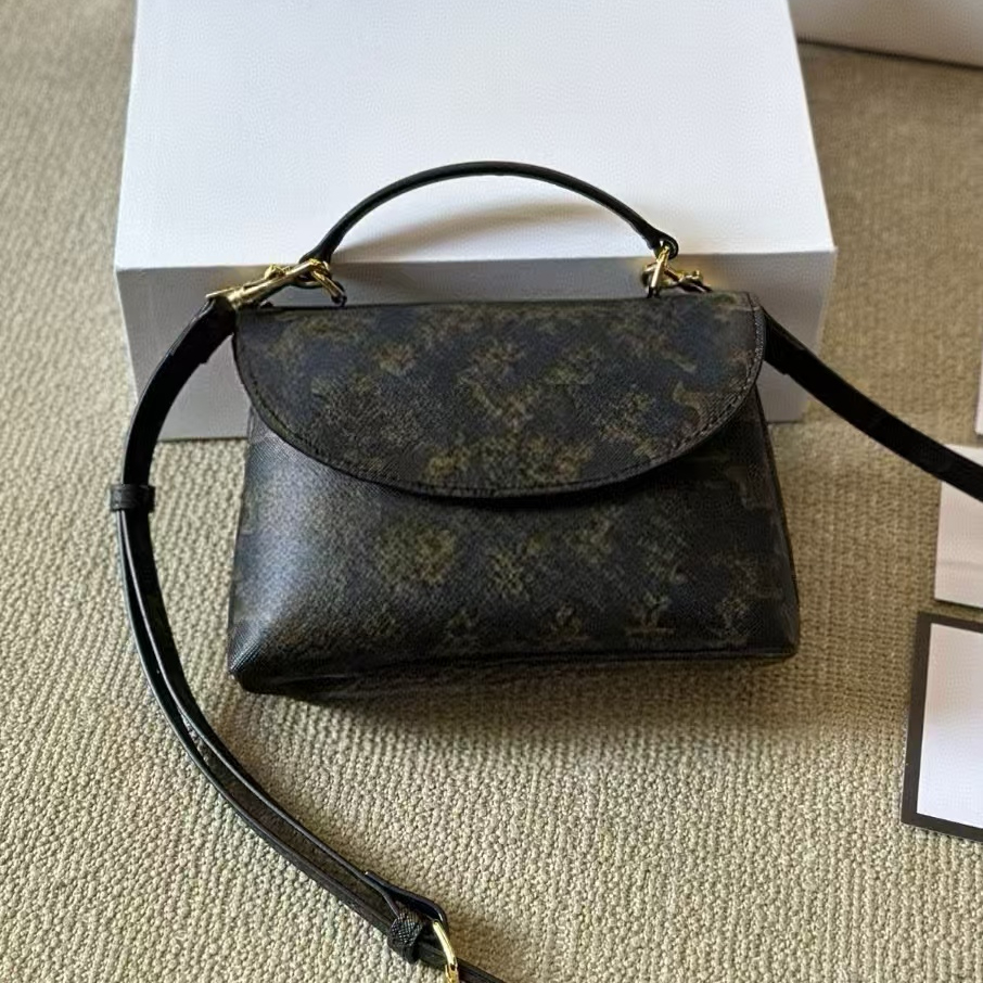 Genuine Leather Small Totes Ladies Vintage Cowhide Shoulder Bags Crossbody Messenger Bag Purses And Handbags Party Hand Bag Fashion Nino Clutch Fashion Purse 2995