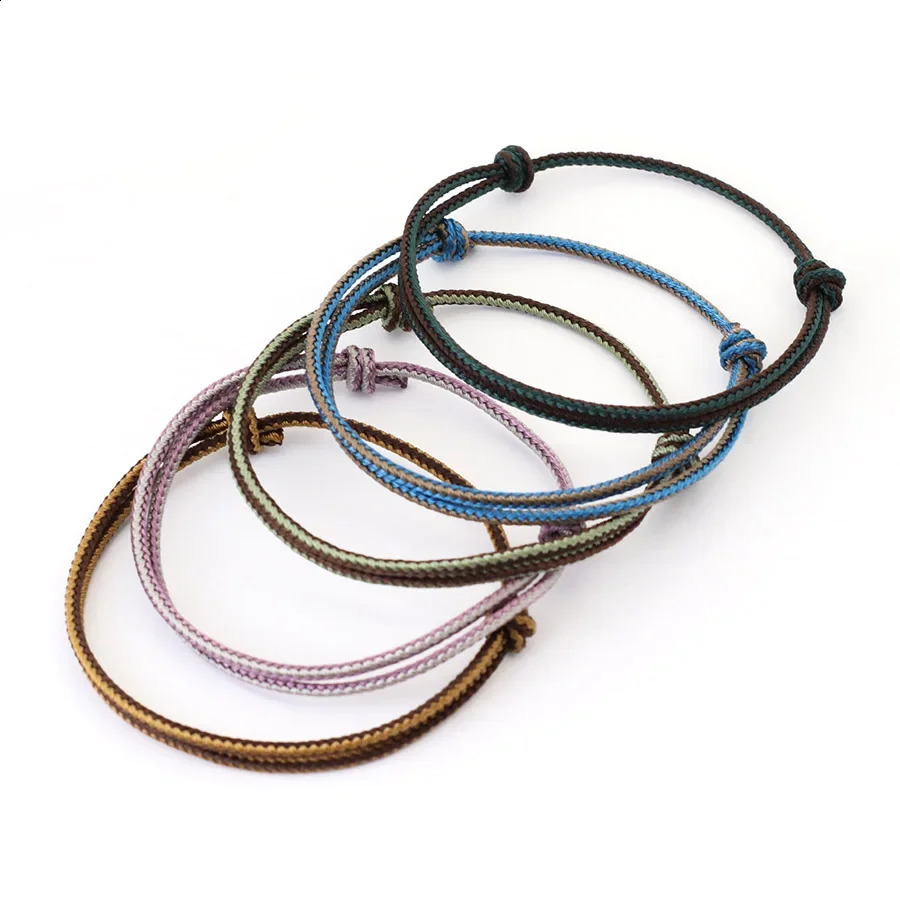 Minimalist Handmade Bracelet With Ethnic Style Unisex Featuring High Quality Ropes Perfect As Gift For Family Friends Pulseria 241122