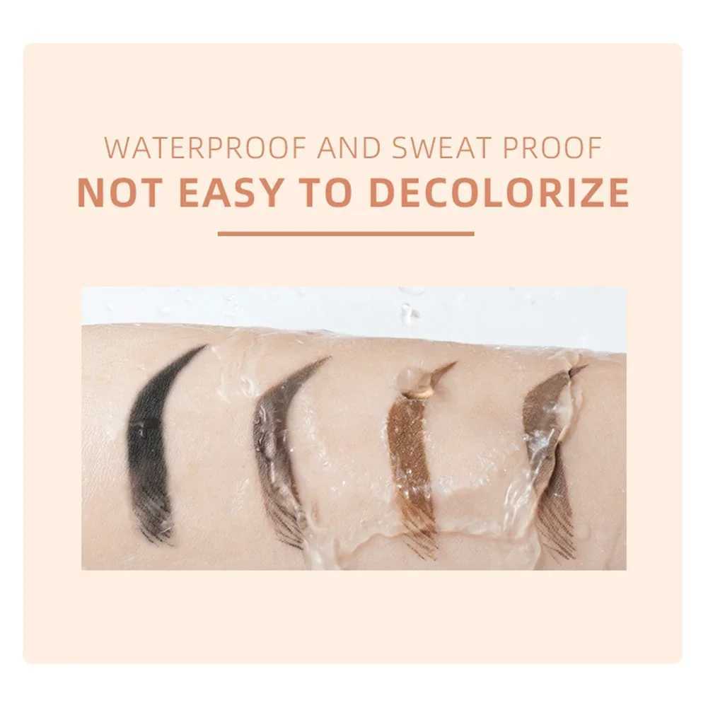 Multi functional eyeliner brush with wild eyeliner cream concealer square eyeliner brush female eyeliner gel makeup brushW241205