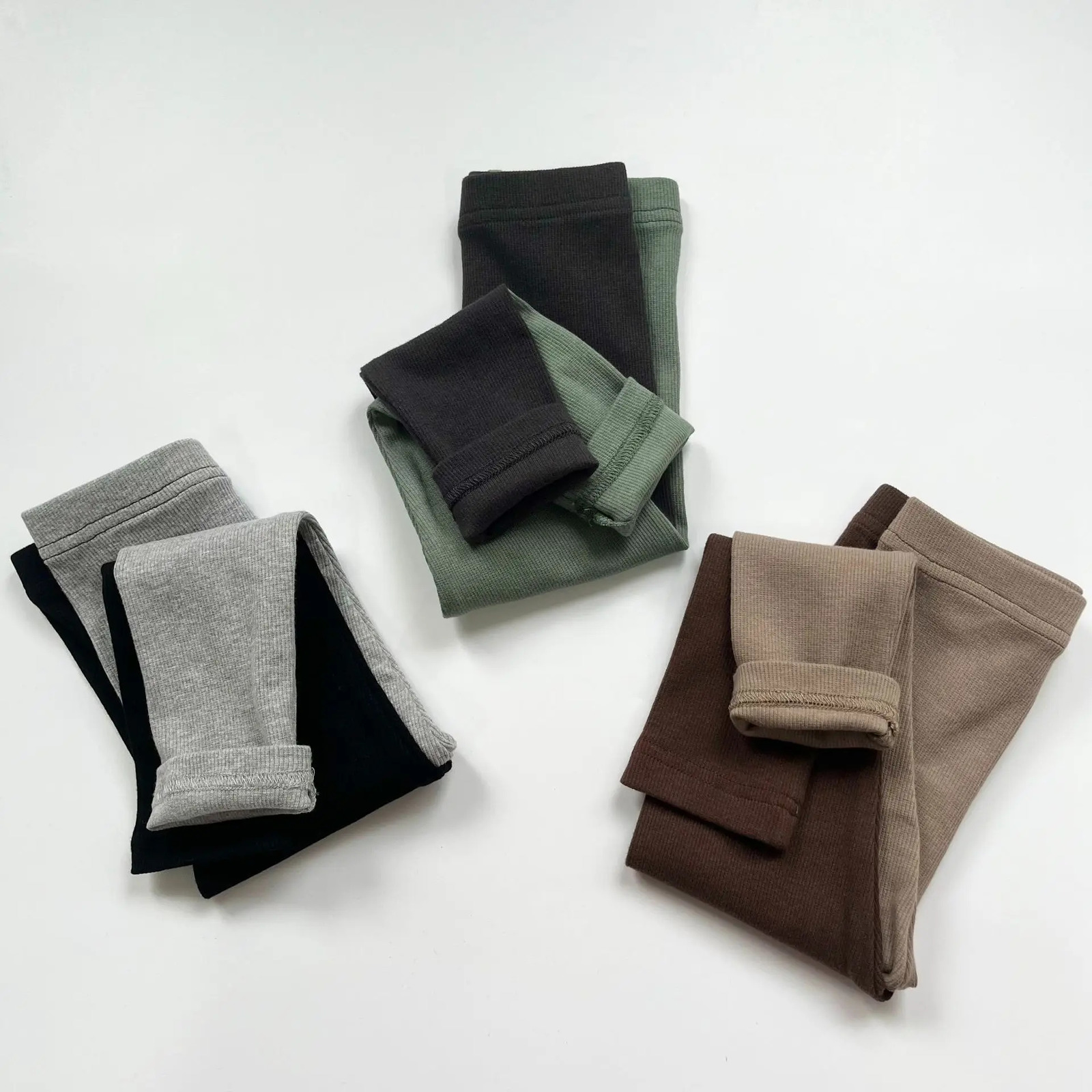 deer jonmi Autumn Korean Style Toddler Kids Patchwork Colors Leggings Baby Girls Casual Skinny Pants Children Chic Trousers 241204