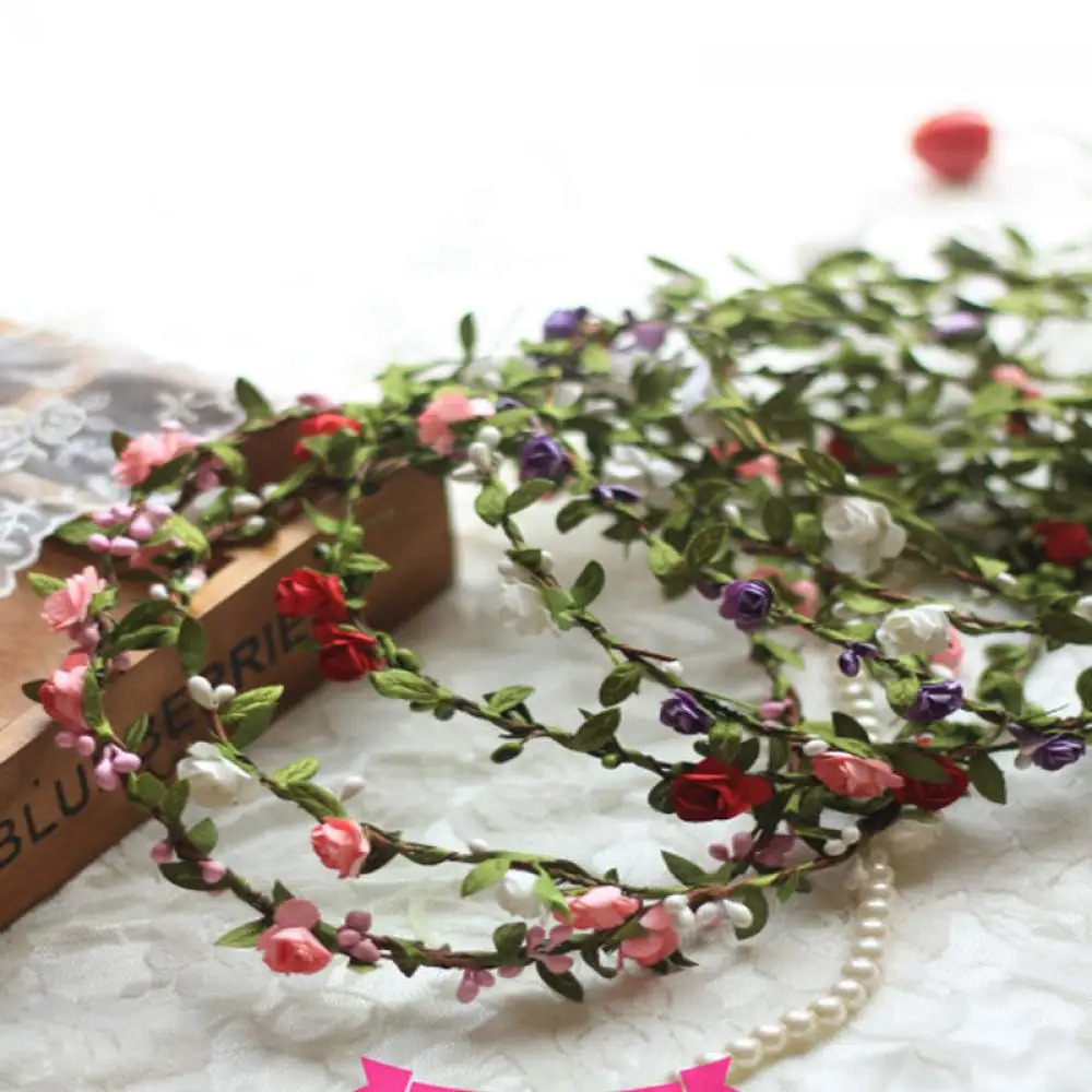 Cute Elegent Flower Garland Wedding Bride Bridal Headdress Headbands Bohemian 241122