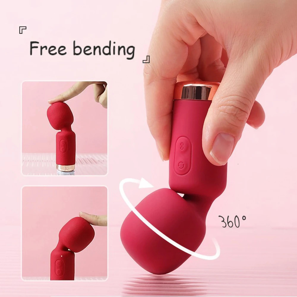 Mini AV Vibrator G Spot Vibration Vagina Anal Clitoris stimulator Dildo vibrator Adult sex Toys for women Masturbation Sex Shop 241205