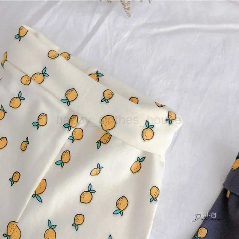 Cotton Warm High Waist Pants+Long Sleeve O-neck Top Sets Toddler Underwear Suits Baby Girls Boys New Cute 0-3years PajamasXJ241205
