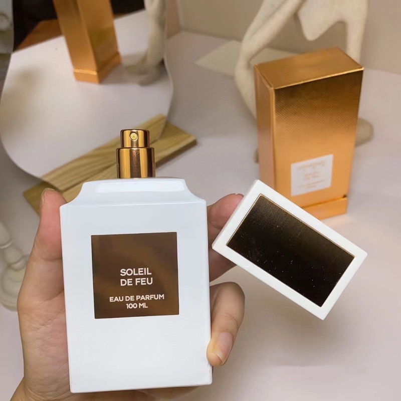 Top Quality perfumes soleil 100ml 50ml men perfume parfum cologne Version luxury incense for women long lasting time fragrance good smell spray fast delivery