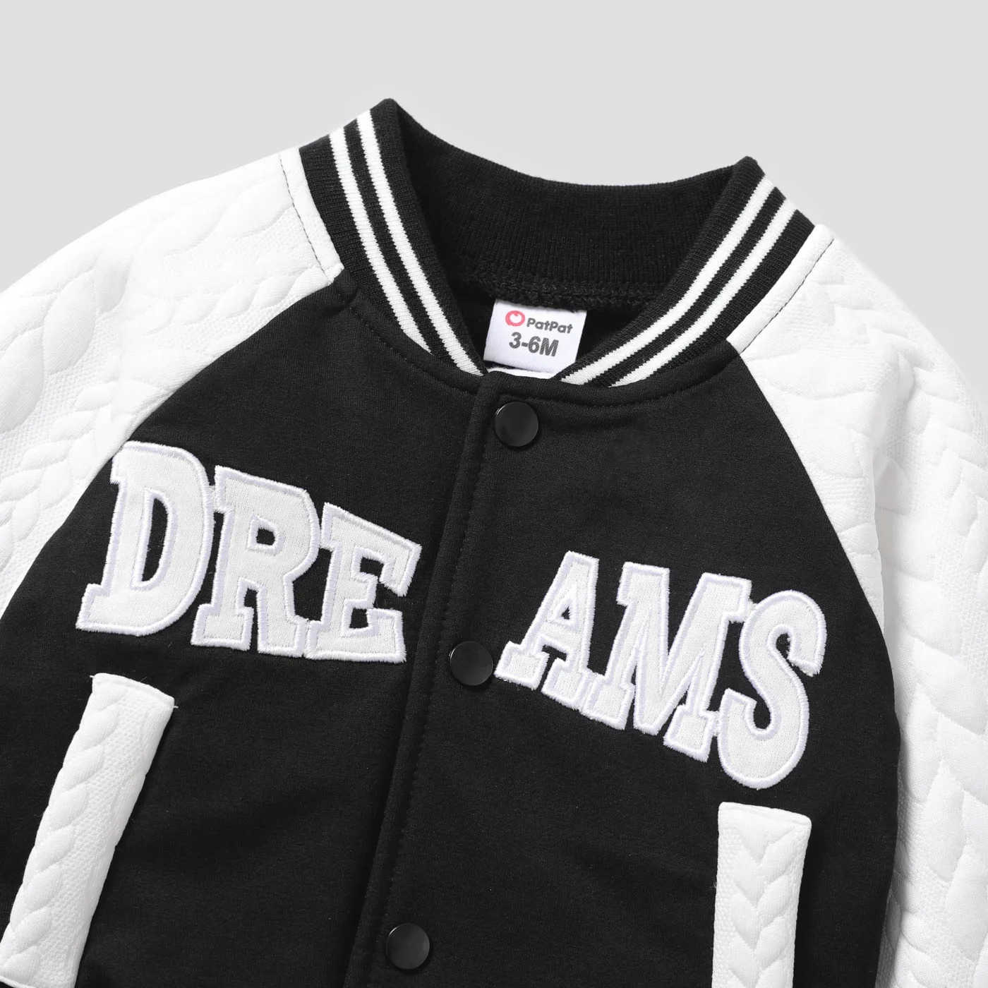 2pcs Baby Boy Spor Letter Long-sleeve Set Soft and Comfortable Perfect for Outings and Daily Wear Basic SleXJ241205