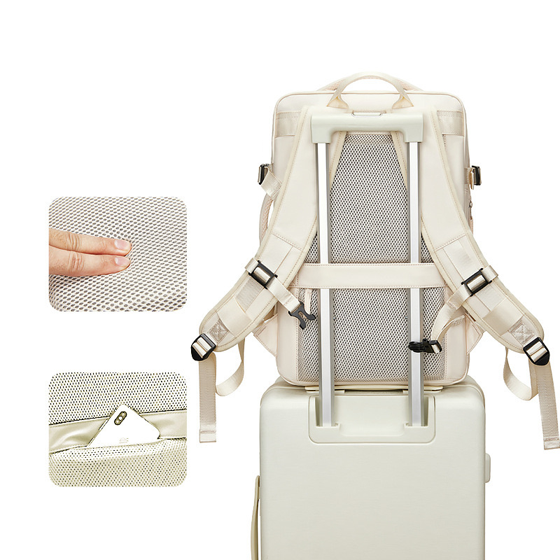 Mark Ryden Laptop Backpack New Raincoat USB Recharging Multi-layer Space Travel Male Bag Anti-thief Mochila 210323