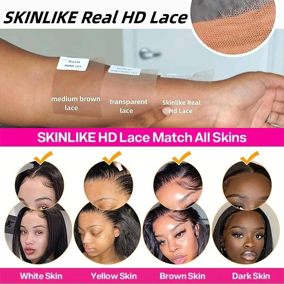 HD 13X4 Highlight Human Hair Deep Curly Ombre Brown Front 13X6 Water Wave Honey Blonde Transparent Lace Frontal Wig